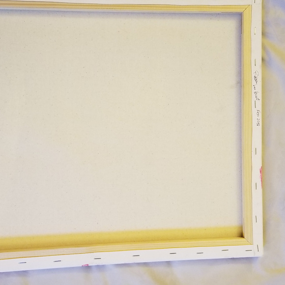 NWT Painting Pink Sunset 16"x20" - Picture 7 of 8